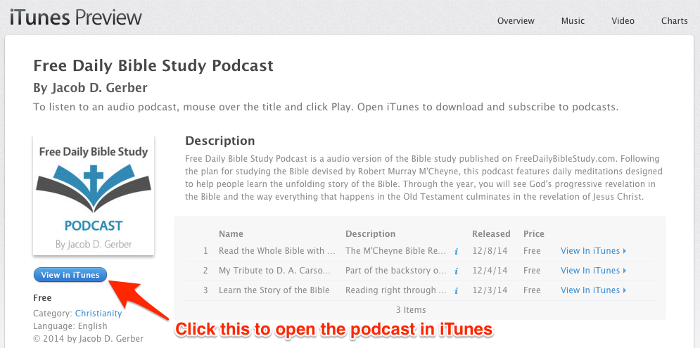 iTunes Web Screenshot