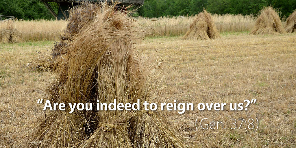 Genesis 37: Are you indeed to reign over us?