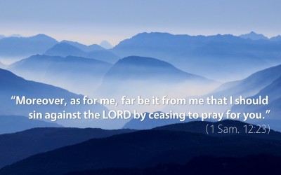 August 20th: Bible Meditation for 1 Samuel 12